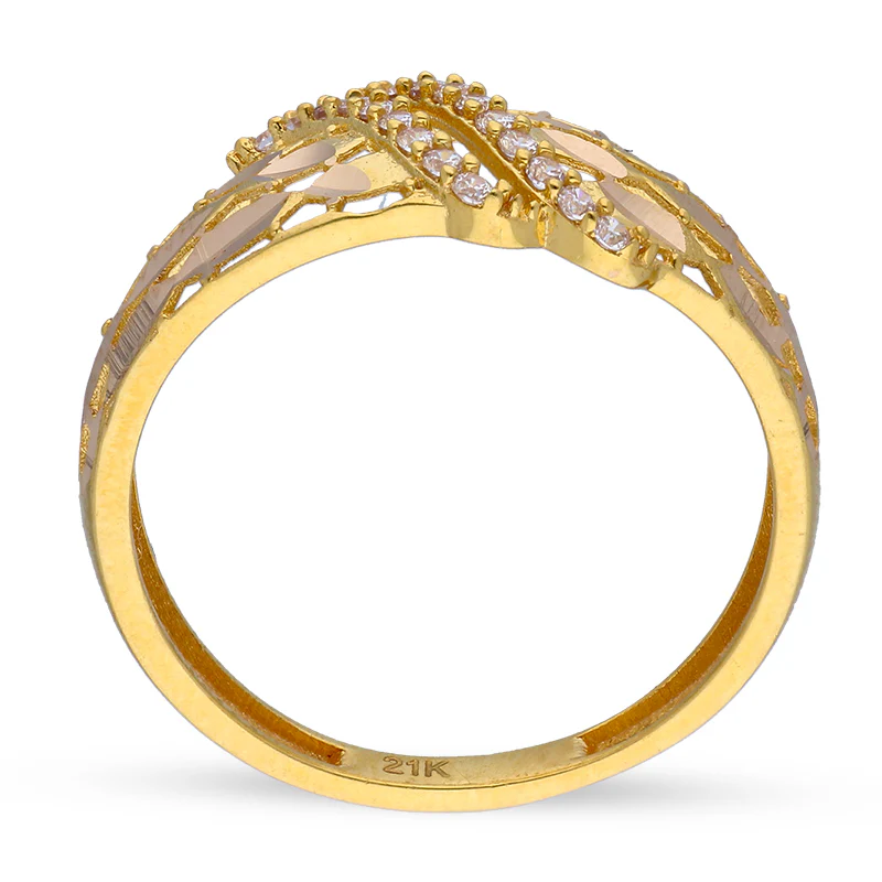 Gold Ring 21KT - FKJRN21KU2114 - Image 4