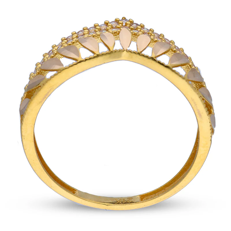 Gold Ring 21KT - FKJRN21KU2115 - Image 4