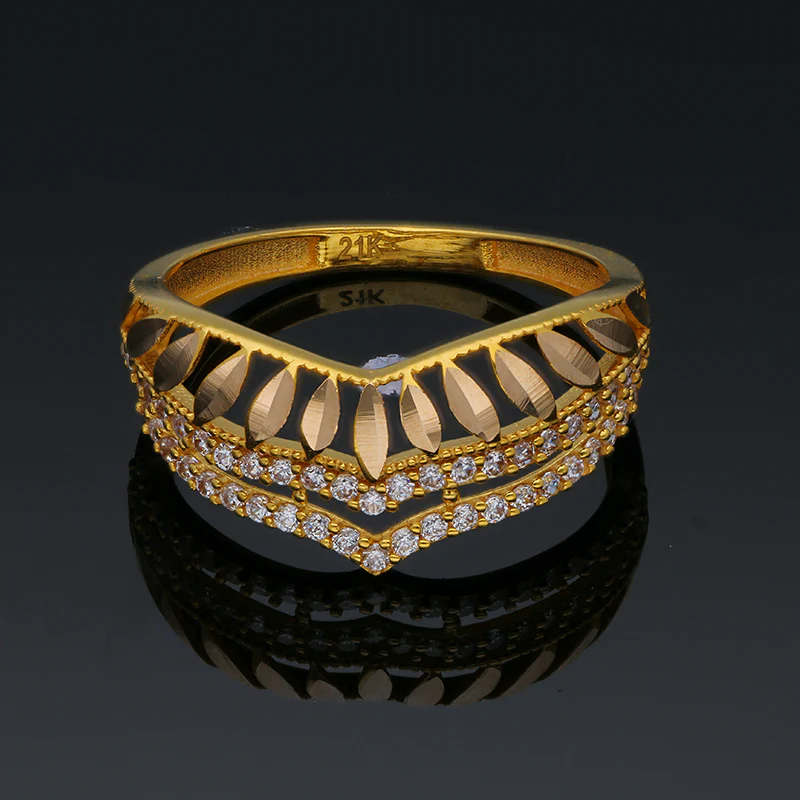 Gold Ring 21KT - FKJRN21KU2115 - Image 7