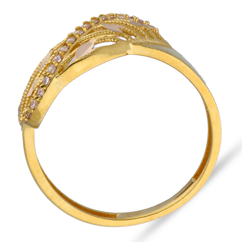 Gold Ring 21KT - FKJRN21KU2116 - Image 3