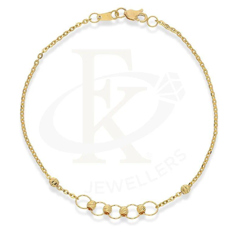 Gold Rings Bracelet 21KT - FKJBRL21K2363