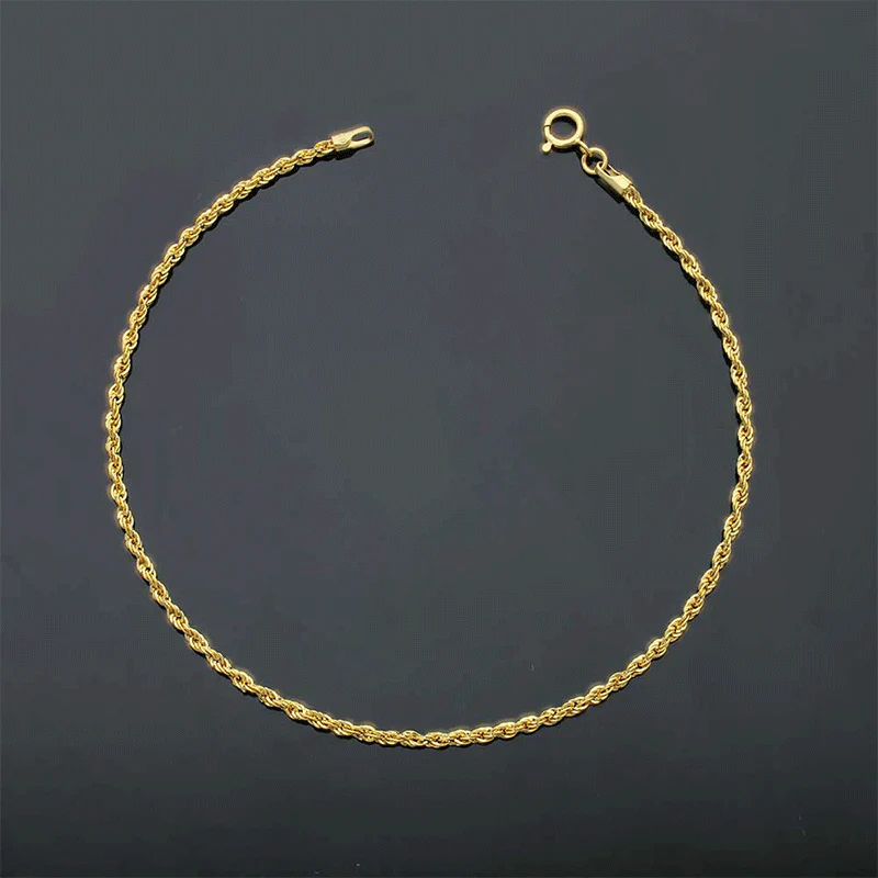 Gold Rope Bracelet 18KT - FKJBRL18KU6363 - Image 3