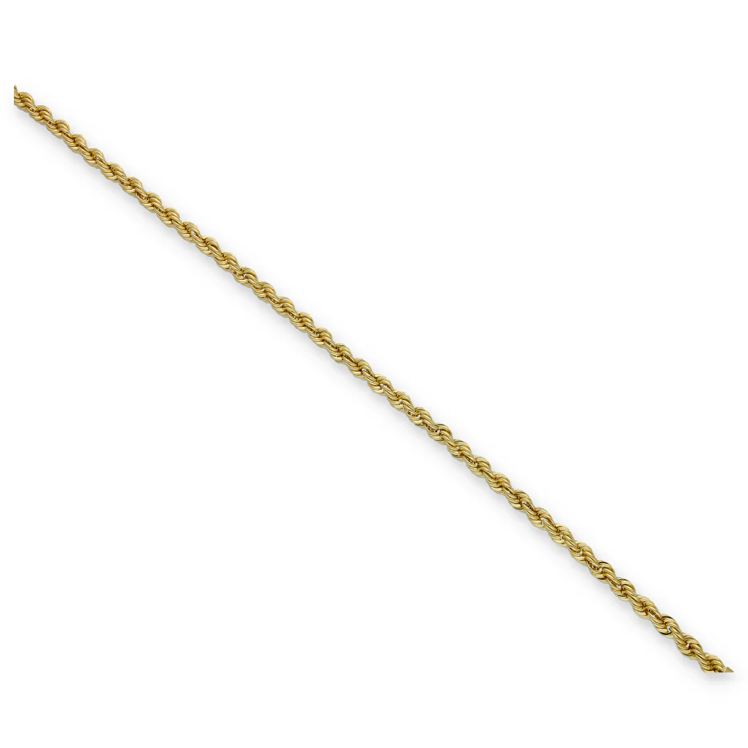 Gold Rope Bracelet 18KT - FKJBRL18KU6564 - Image 2