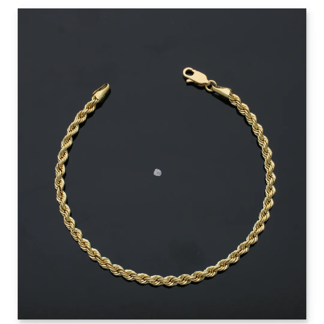Gold Rope Bracelet 18KT - FKJBRL18KU6564 - Image 3