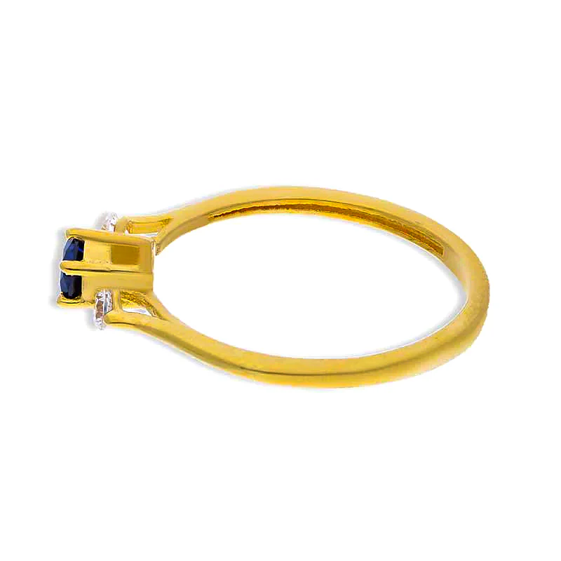Gold Solitaire Ring 18KT - FKJRN18KU2090 - Image 6