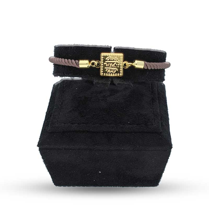 Gold String Bracelet 21KT - FKJBRL21KU1102 - Image 3
