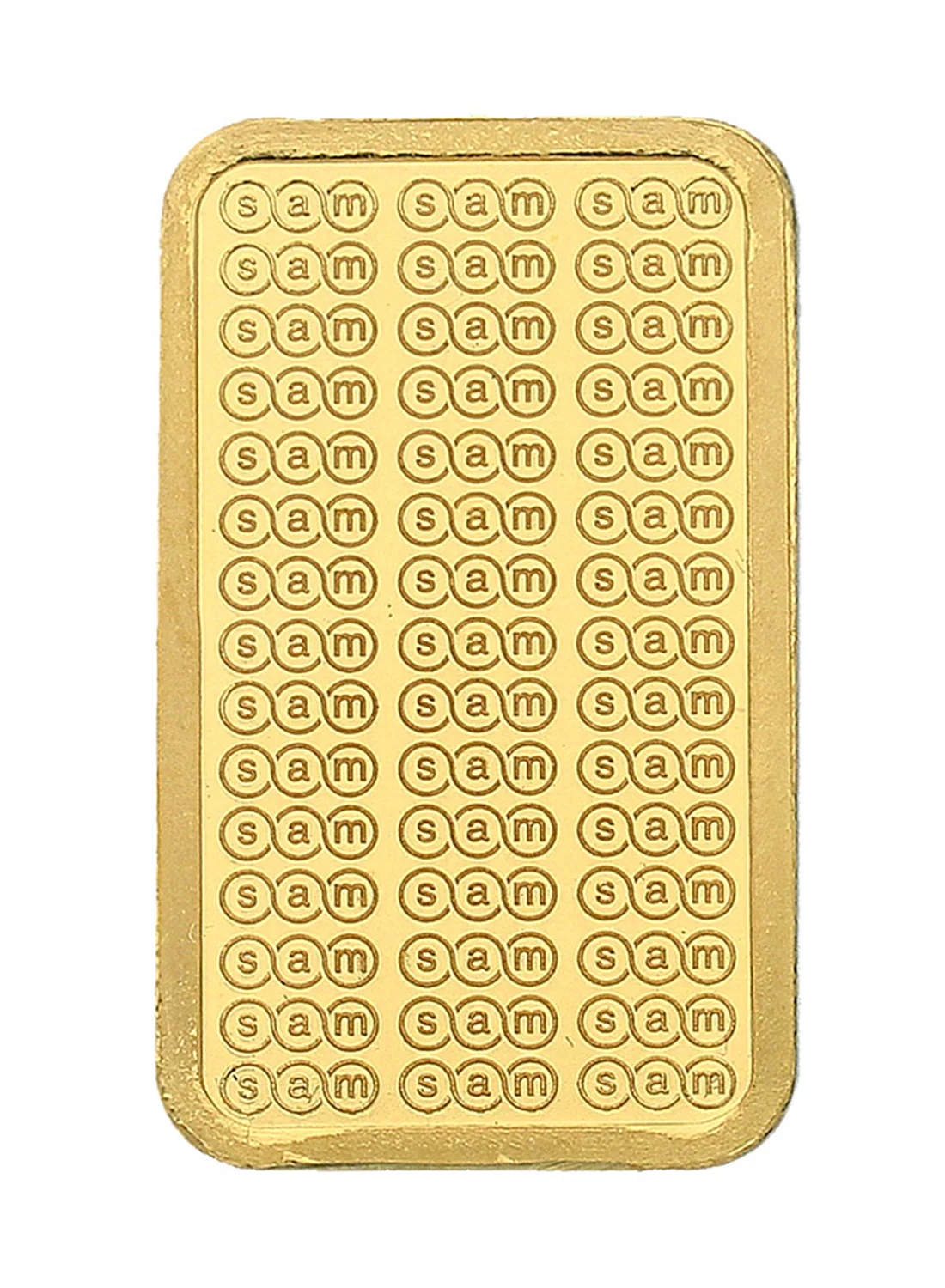 SAM 5 Grams Gold Bar 999.9 Purity - FKJGBR24K2311 - Image 2