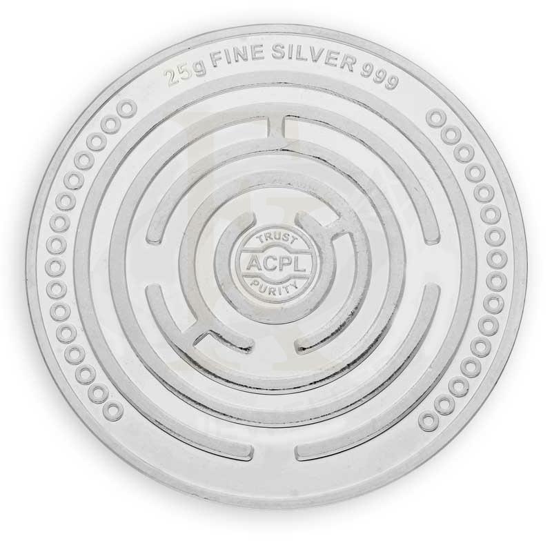 Silver 25 Grams Birthday Cake Coin in Fine 999 Silver - FKJCONSL3119 - Image 3