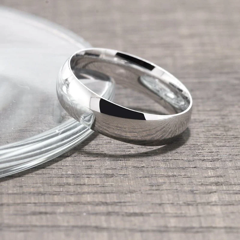 Silver 925 Couple Wedding Ring - FKJRN1323 - Image 3