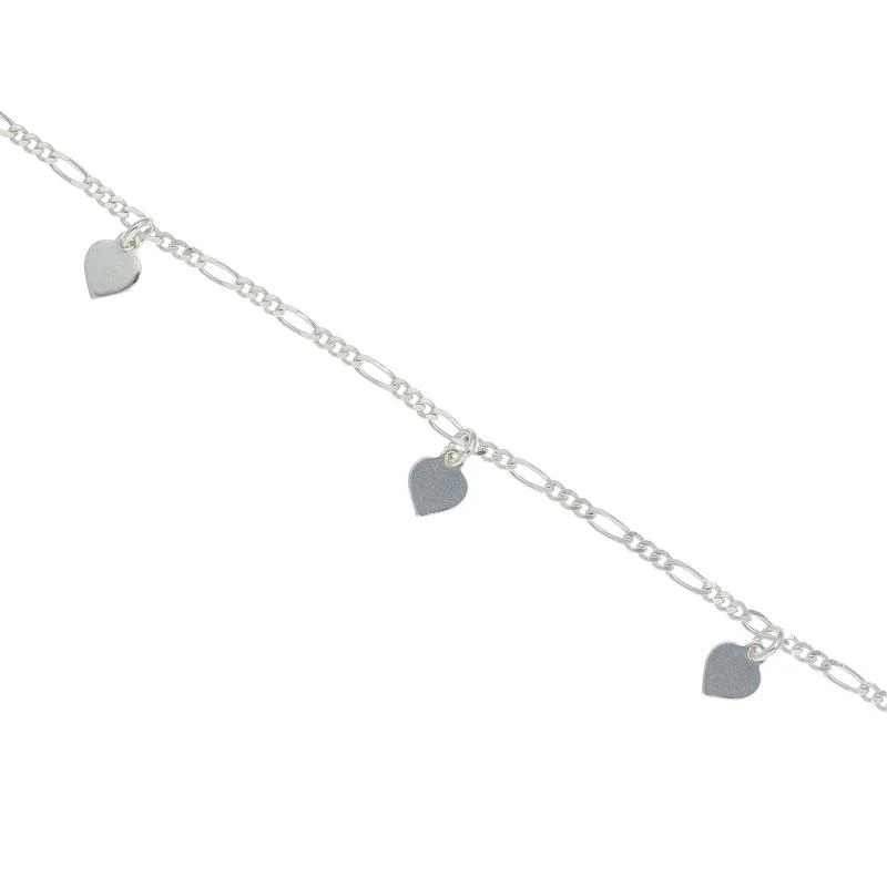 Sterling Silver 925 Hearts Bracelet - FKJBRL2093 - Image 2