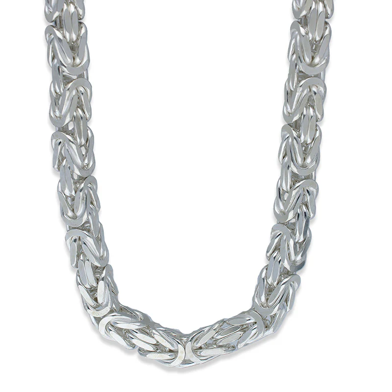 Sterling Silver 925 Men's Chain - FKJCNSLU3013