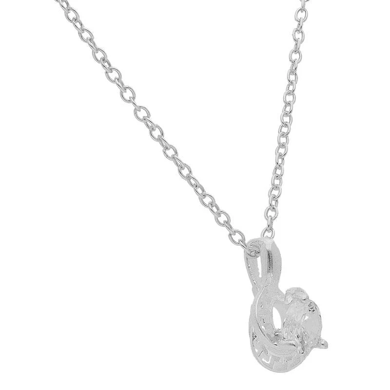 Sterling Silver 925 Pendant Set (Necklace, Earrings and Ring) - FKJNKLST1995 - Image 3