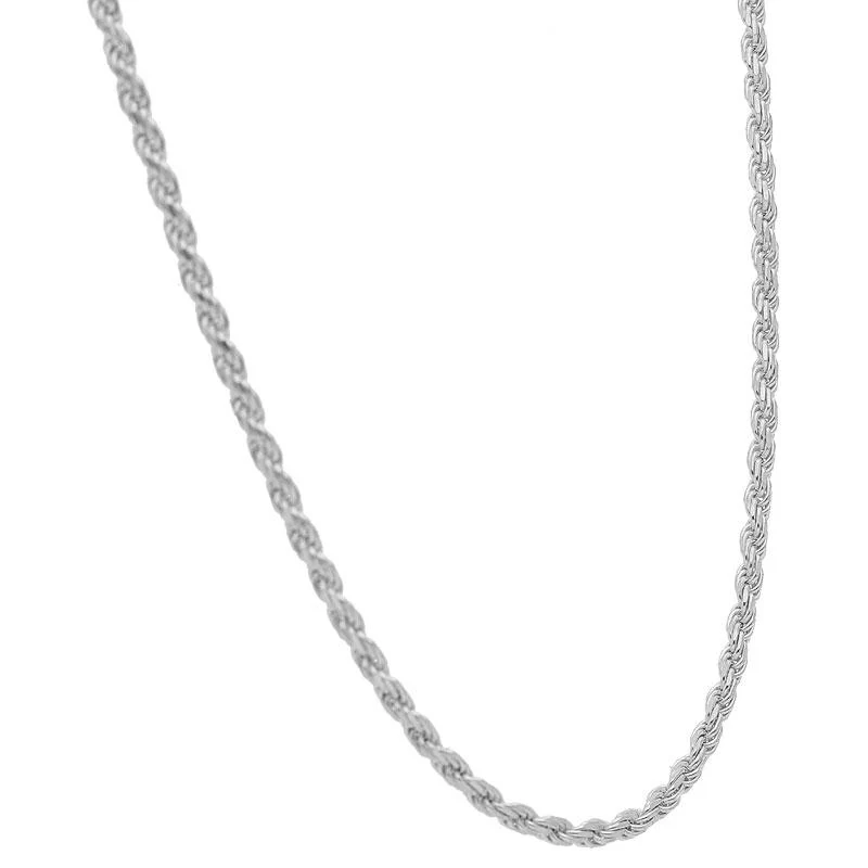 Sterling Silver 925 Rope Chain - FKJCN2081 - Image 2