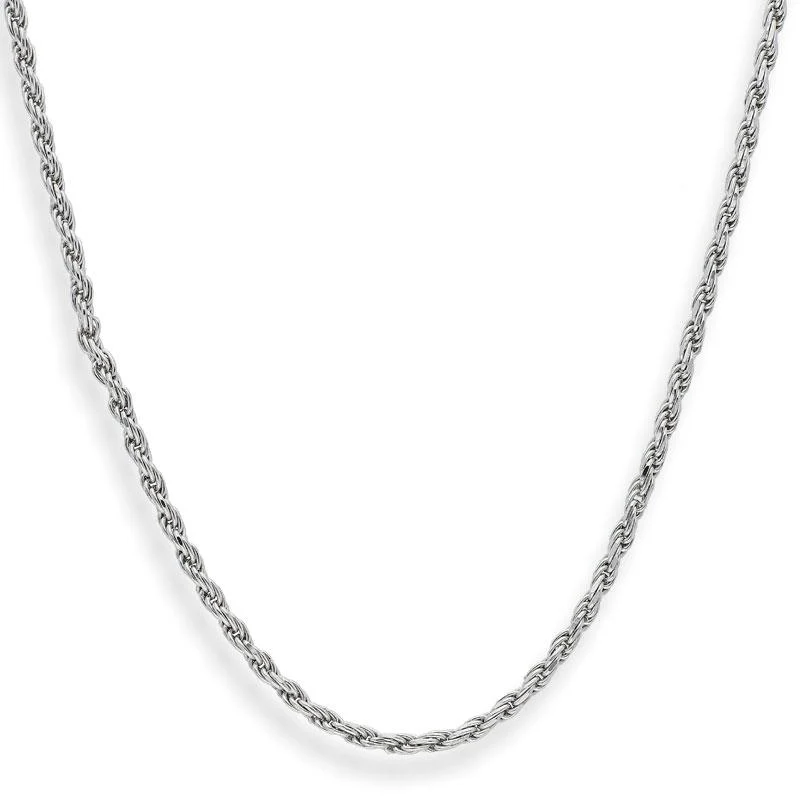 Sterling Silver 925 Rope Chain - FKJCN2081 - Image 4