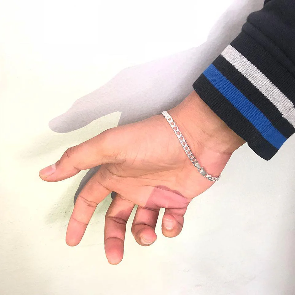 Sterling Silver 925 Bracelet - FKJBRL1964 - Image 3