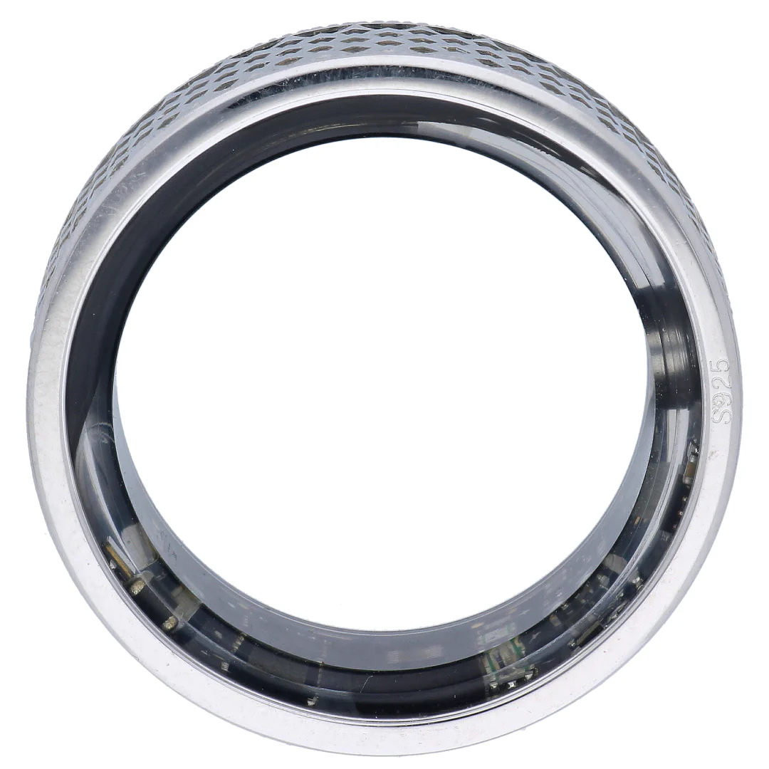 Sterling Silver Smart Ring - FKJRNSLU6579 - Image 3