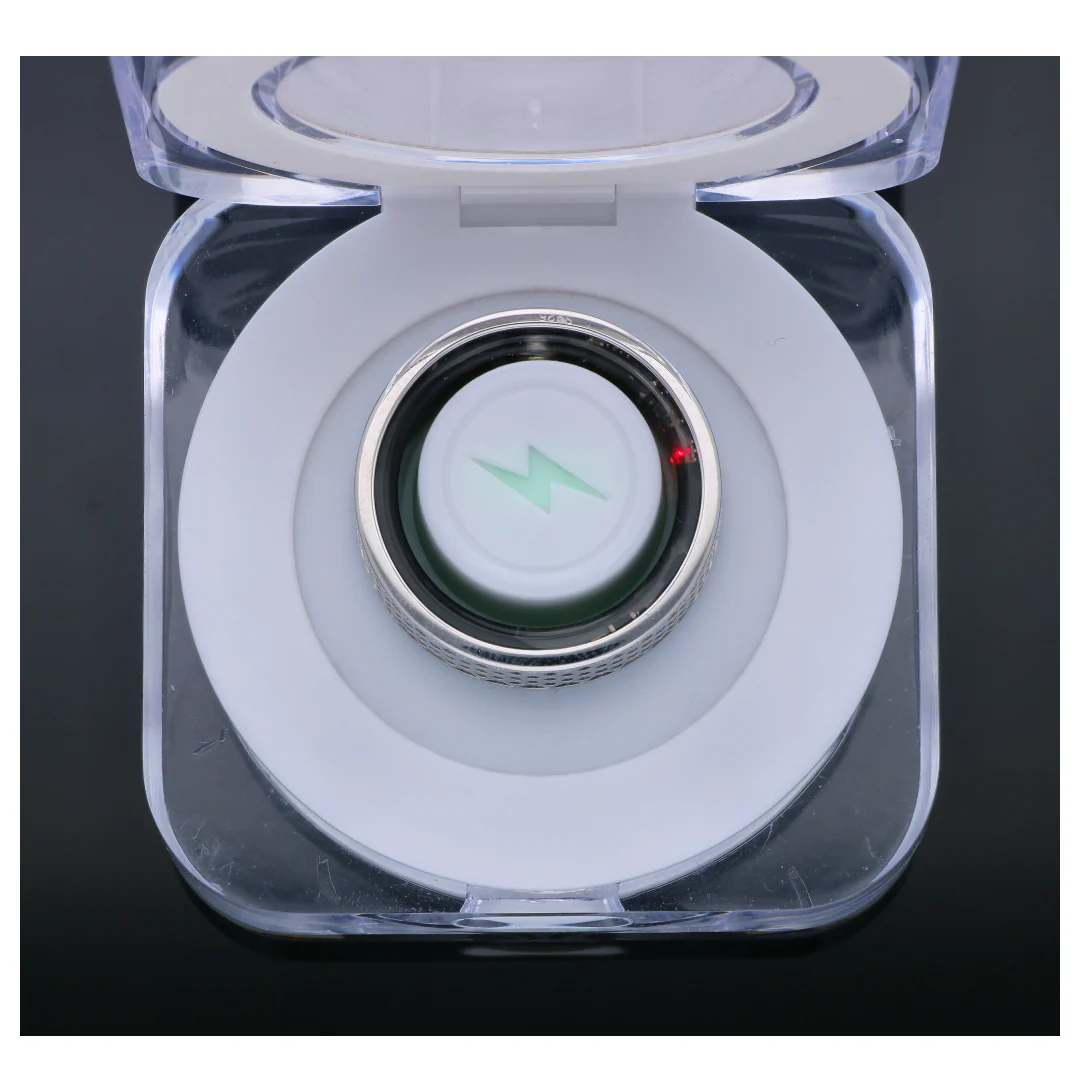 Sterling Silver Smart Ring - FKJRNSLU6579 - Image 5