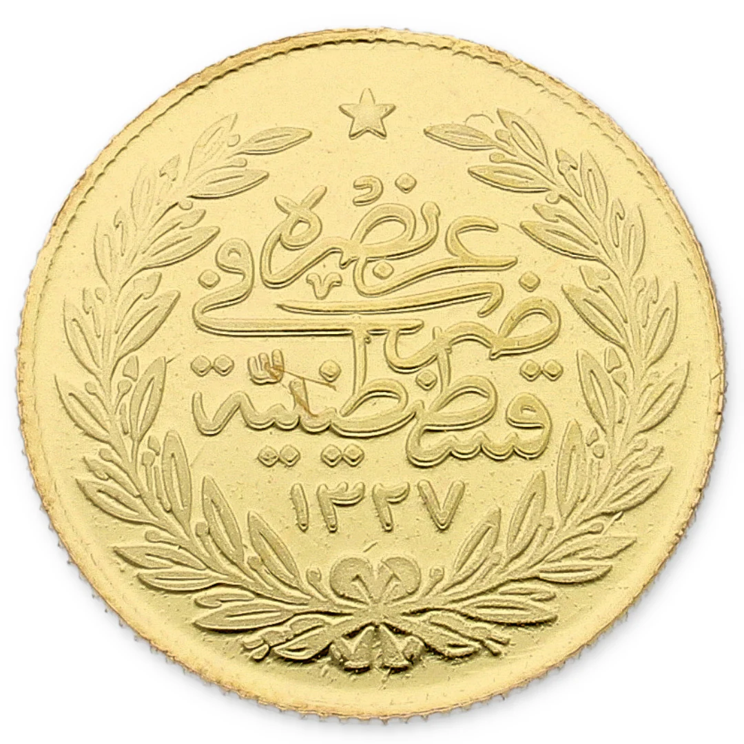 Turkish Lira 3.60 Grams Gold Coin 21KT - FKJCON21K2286 - Image 4
